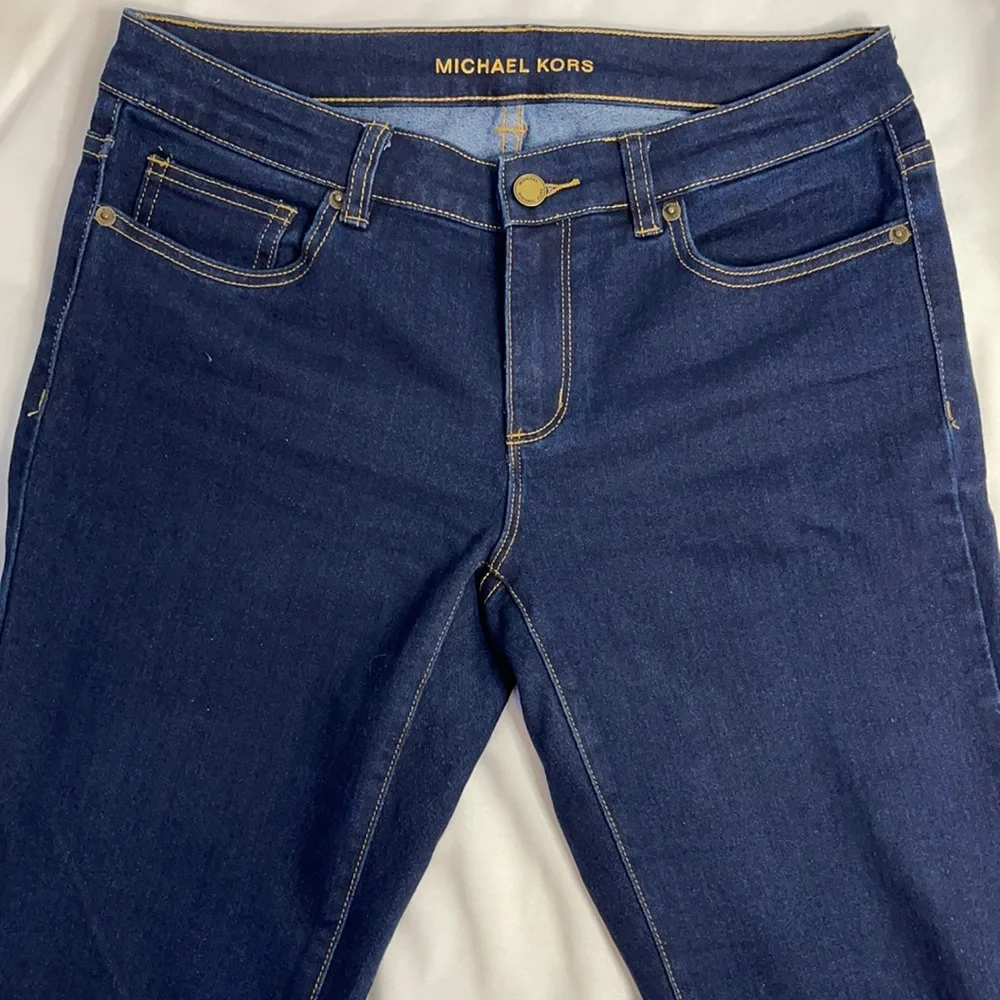 🔥 SALE Michael Kors MK Dark Wash Skinny Jeans | Size 6